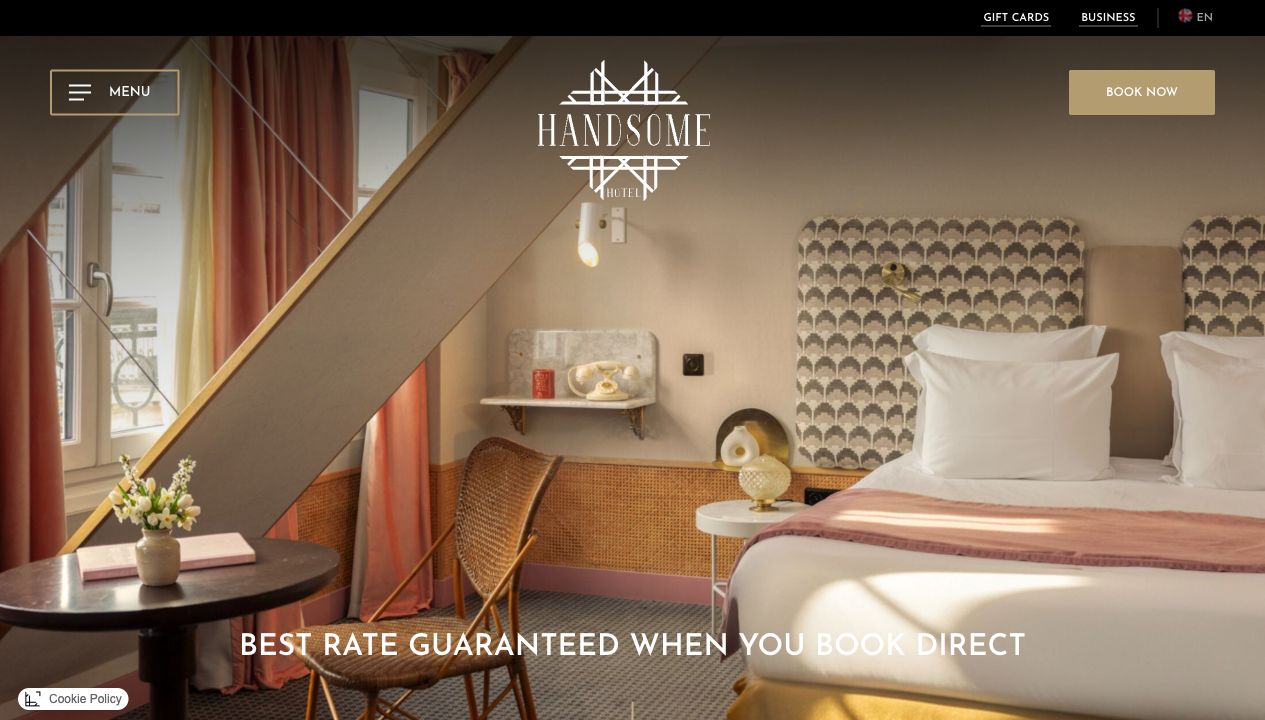 Handsome Hotel paris