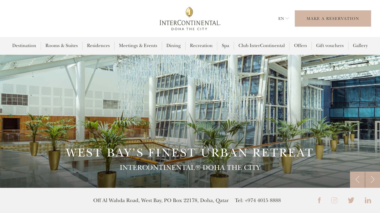 Intercontinental Doha The City